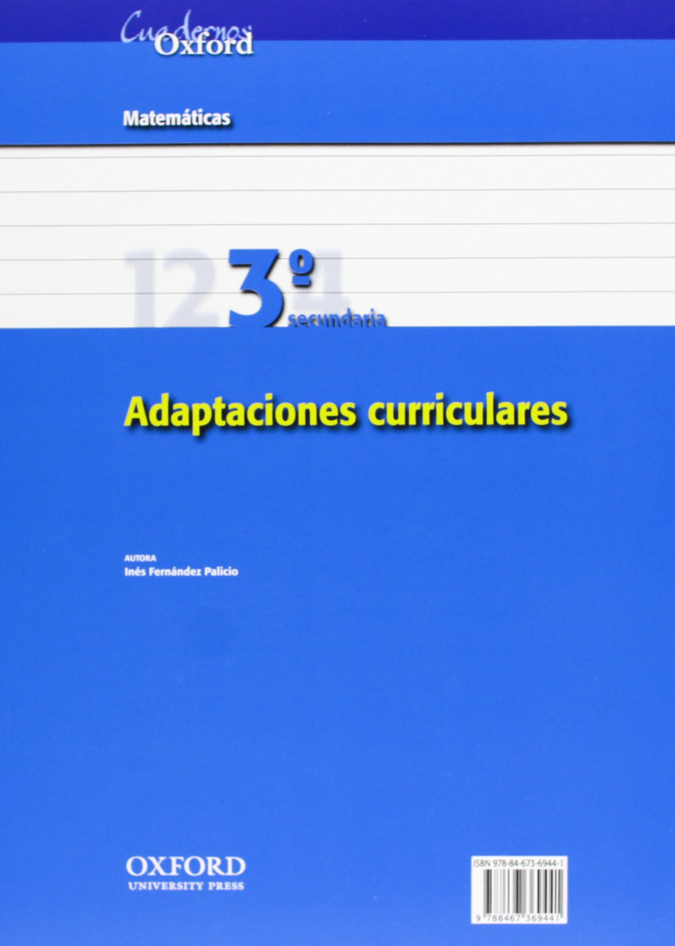 Matemáticas 3º ESO Adaptaciones Curriculares (Cuadernos Oxford) - 9788467369441
