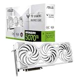 ASUS TUF Gaming GeForce RTX ™ 5070 Ti 16GB GDDR7 White OC Edition Gaming Graphics Card &lpar;PCIe® 5&period;0&comma; HDMI®&sol;DP 2&period;1&comma; 3&period;125-slot&comma; Military-Grade Components&comma; Protective PCB Coating&comma; axial-tech Fans&rpar;