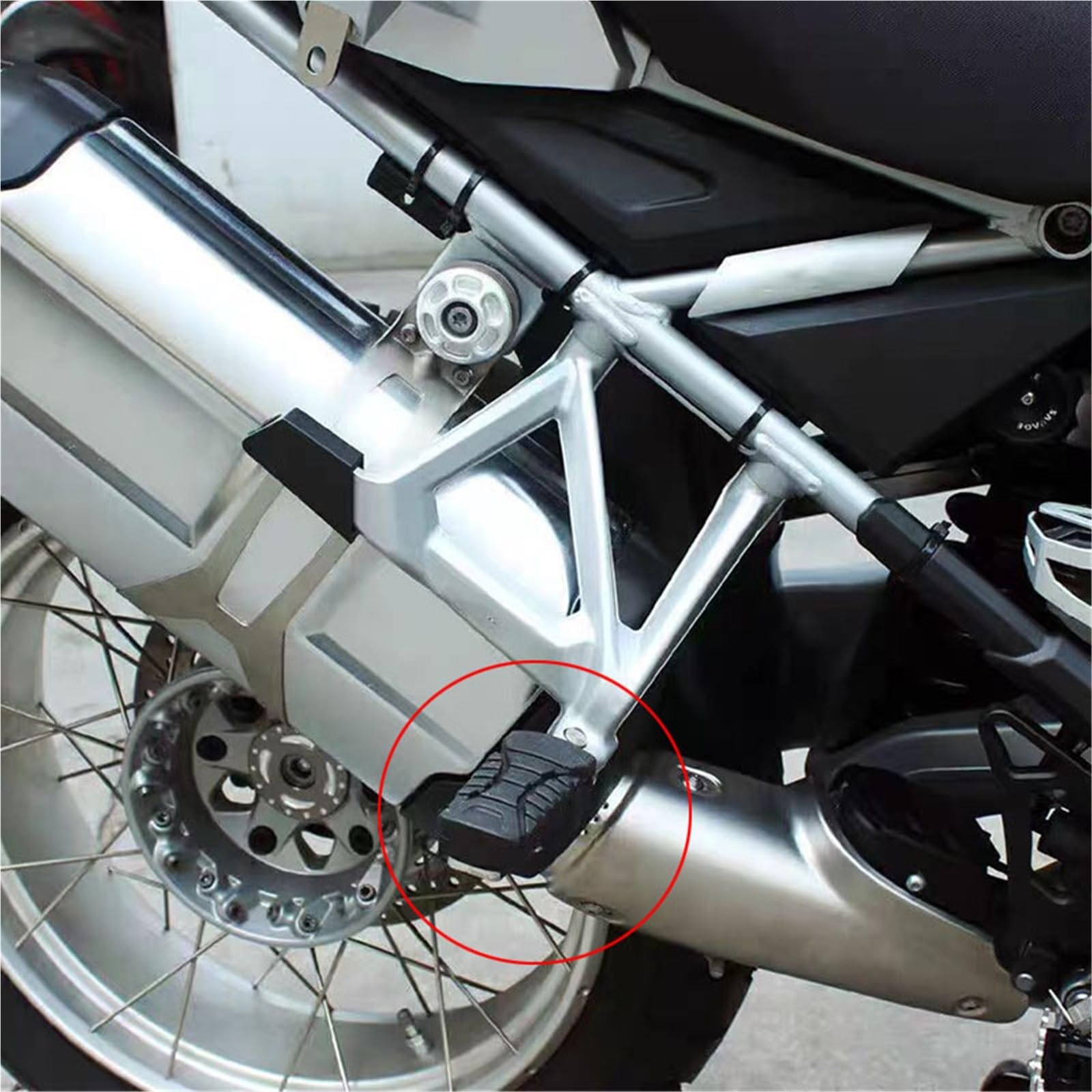 Motorrad Hinten Fußrasten Passagier Fußraste Fußraste Für BMW R1200GS LC ADV R1250GS Abenteuer S1000XR