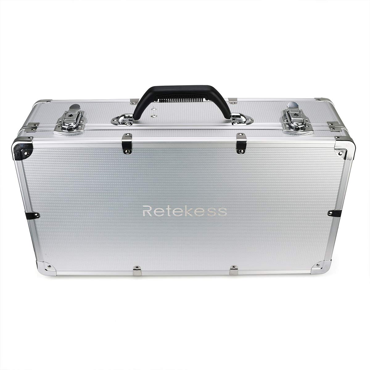 Retekess T130 Chargement pour Systèmes de Guide Touristique, Boîte de Rangement Portable à 32 Emplacements, Transport Texturé Robuste pour Système de Guide Touristique sans Fil Retekess T130, T130S