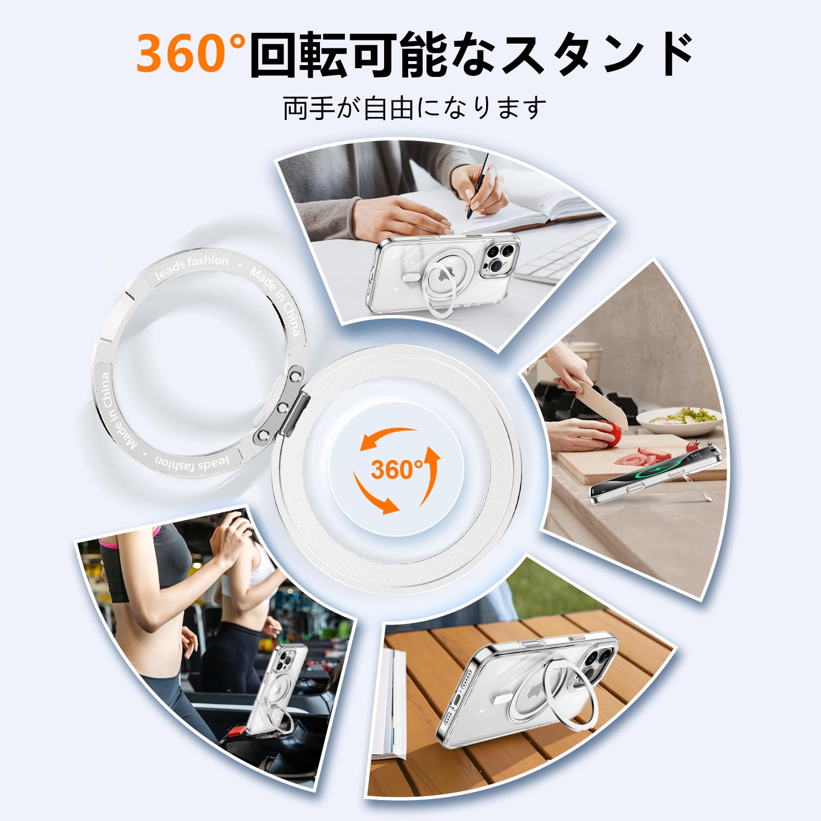 Amazon.co.jp: KMAMBNG iPhone 16 Pro Max 用 ケース 縦横両対応