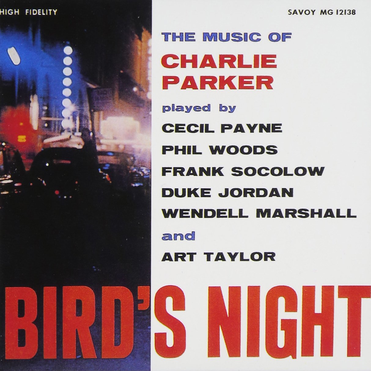 WENDELL MARSHALL CECIL PAYNE ART TAYLOR PHIL WO - Bird´s Night - CD
