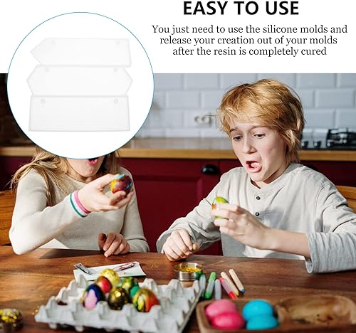 Miniatura 3 de Placa de puerta epoxi para colgar artesanías, accesorios para proyectos de decoración del hogar