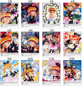 Amazon | 怪盗セイント・テール 2025年版 壁掛けカレンダー アニメ