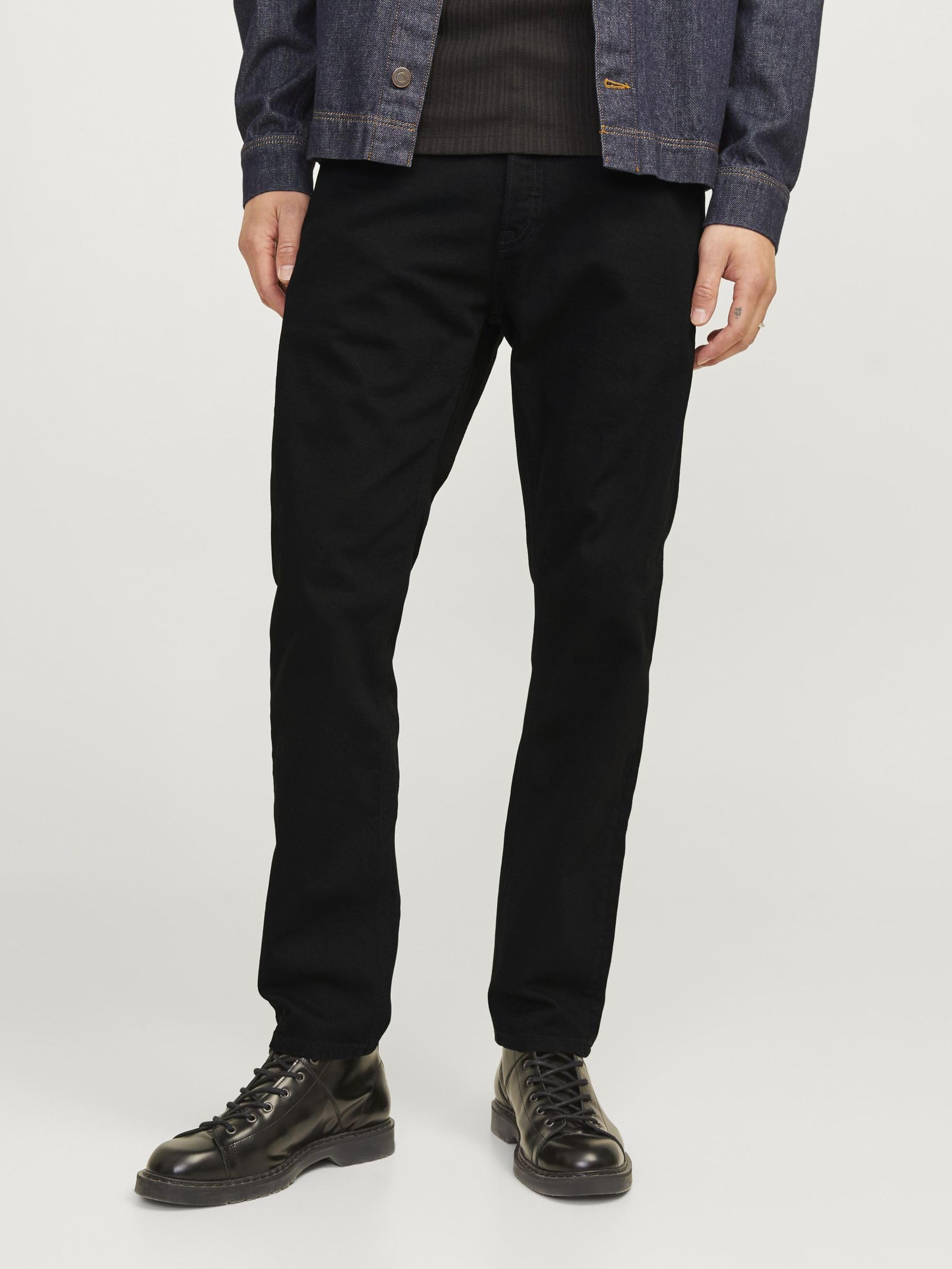 Jack & Jones Tapered-fit-Jeans JJIMIKE JJORIGINAL CJ SN mit Five-Pocket-Design – Bild 2