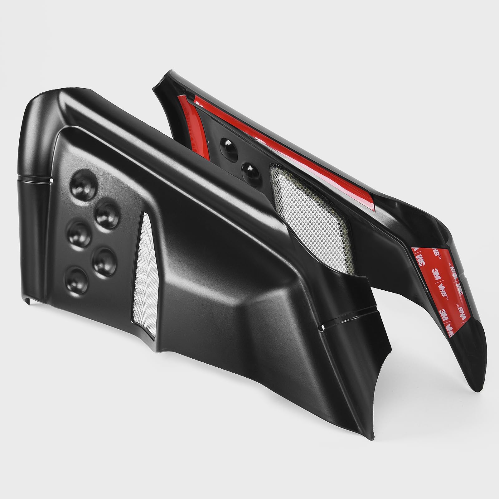WOOGA Couvercle moteur cadre latéral protection carénage moto compatible avec HO&NDA REBEL CMX 250/300/500 2017-2024 REBEL 500 Protecteur panneau remplissage arrosserie (Noir mat)