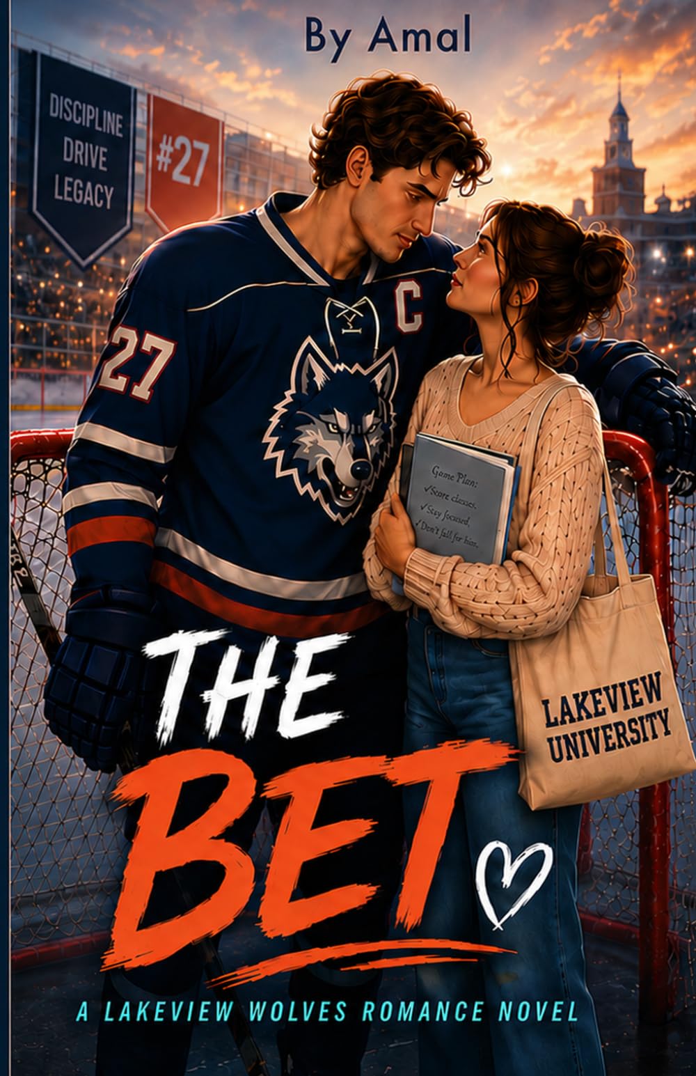 THE BET: A Lakeview Wolves Romance Novel