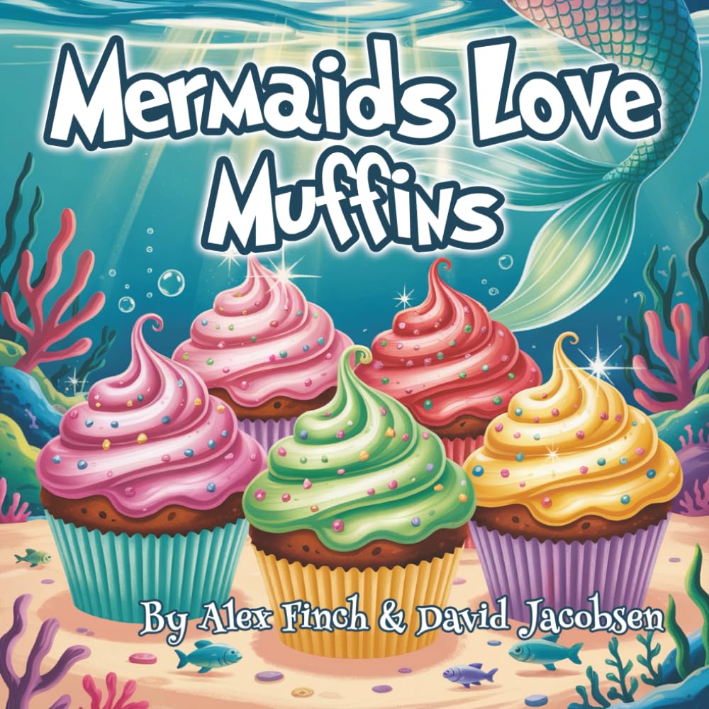 Mermaid Love Muffins: A Food Themed Children's Book About Mermaids and the Sea with Pictures and a Story in Verse Kids of All Ages will Enjoy (Epic Feasts for Mythical Beasts)