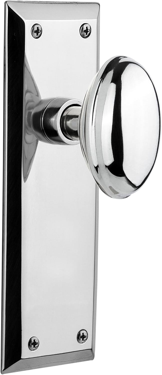 Nostalgic Warehouse New York Plate & Homestead Door Knob
