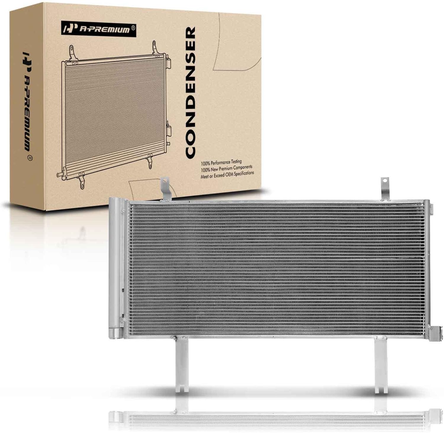 A-Premium A/C Condenser Compatible with 2019 2020 2021 Honda Insight L4 1.5L