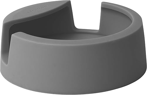 Miniatura 2 de Berghoff Leo - Soporte para cuchara corporal de silicona y nailon resistente al calor, 5 x 1.5 pulgadas, gris suave al tacto, PP, agarre suave,