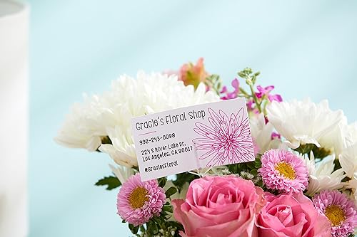 Miniatura 5 de Cricut Joy Porous Point - Bolígrafos de punta fina, 0.016 in, tinta surtida, barril blanco, 30 unidades