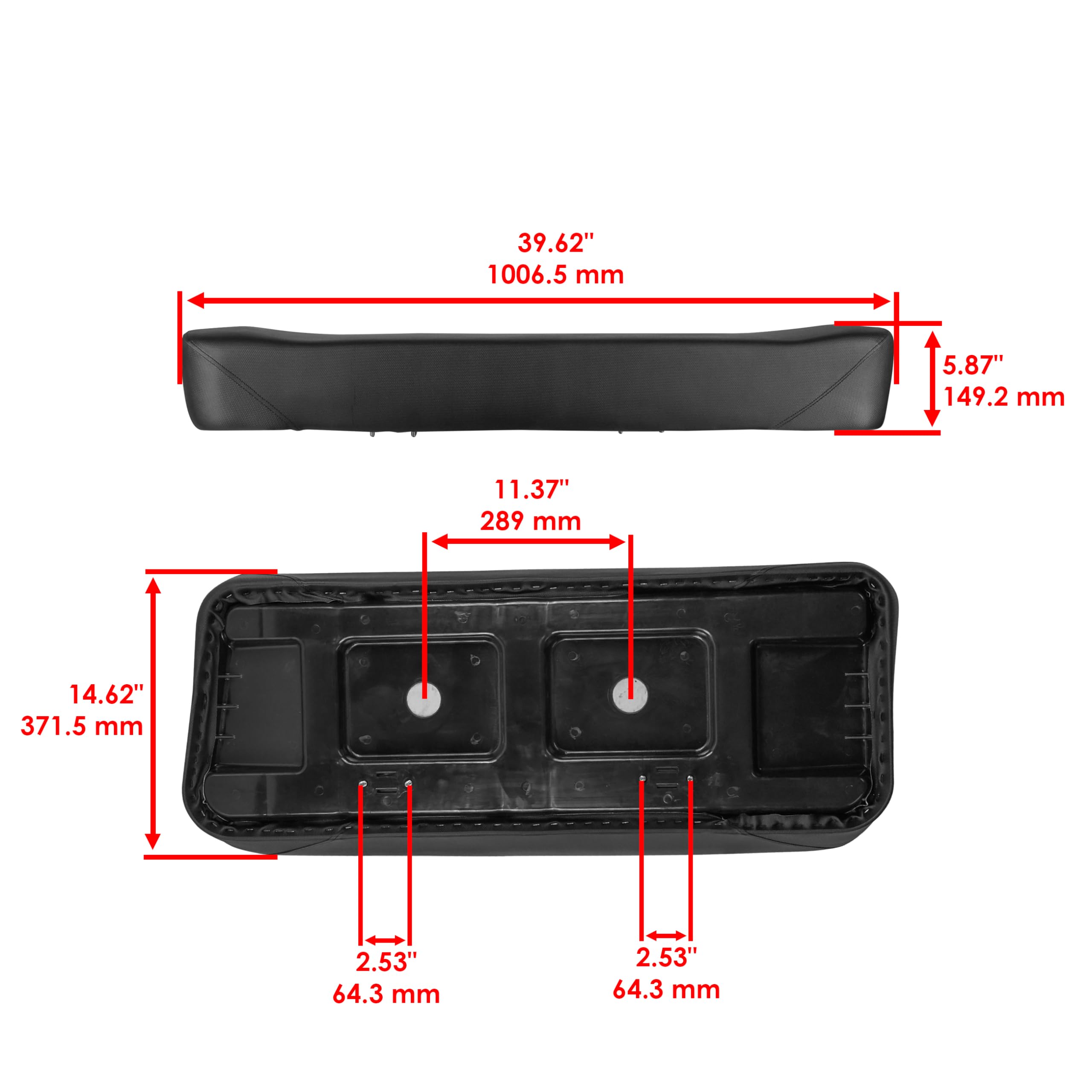 Amazon.com: Caltric 53066-0269-12H 53066-0115-12H Complete Seat