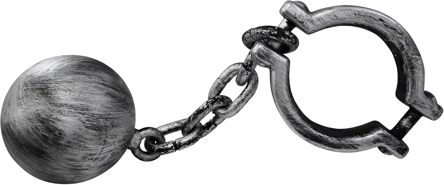 Nicky Bigs Novelties Adult Plastic Prisoner Large Ball and