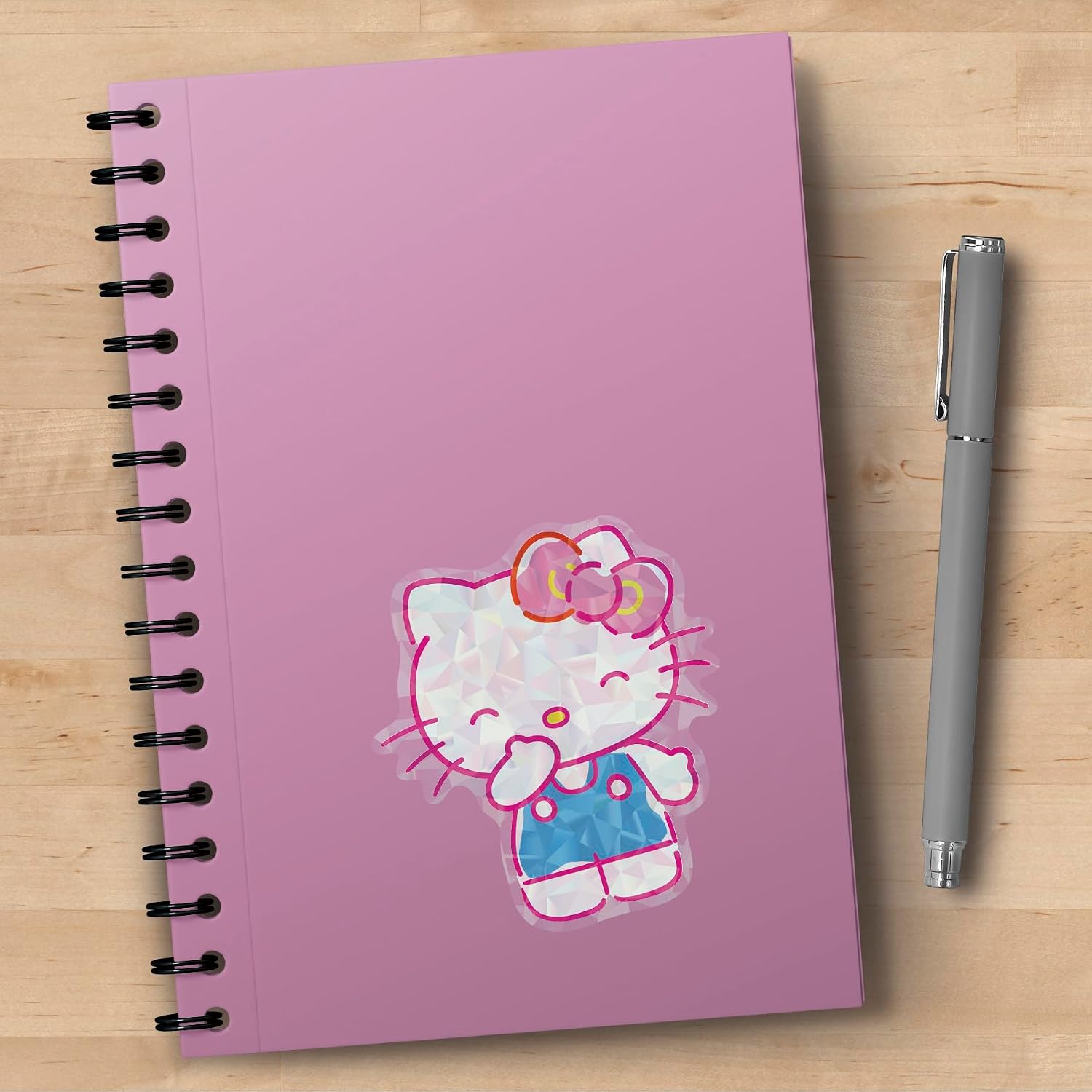 Sanrio Hello Kitty 24 Giggle Prismatic Die-Cut Decal - 4 Color image 4