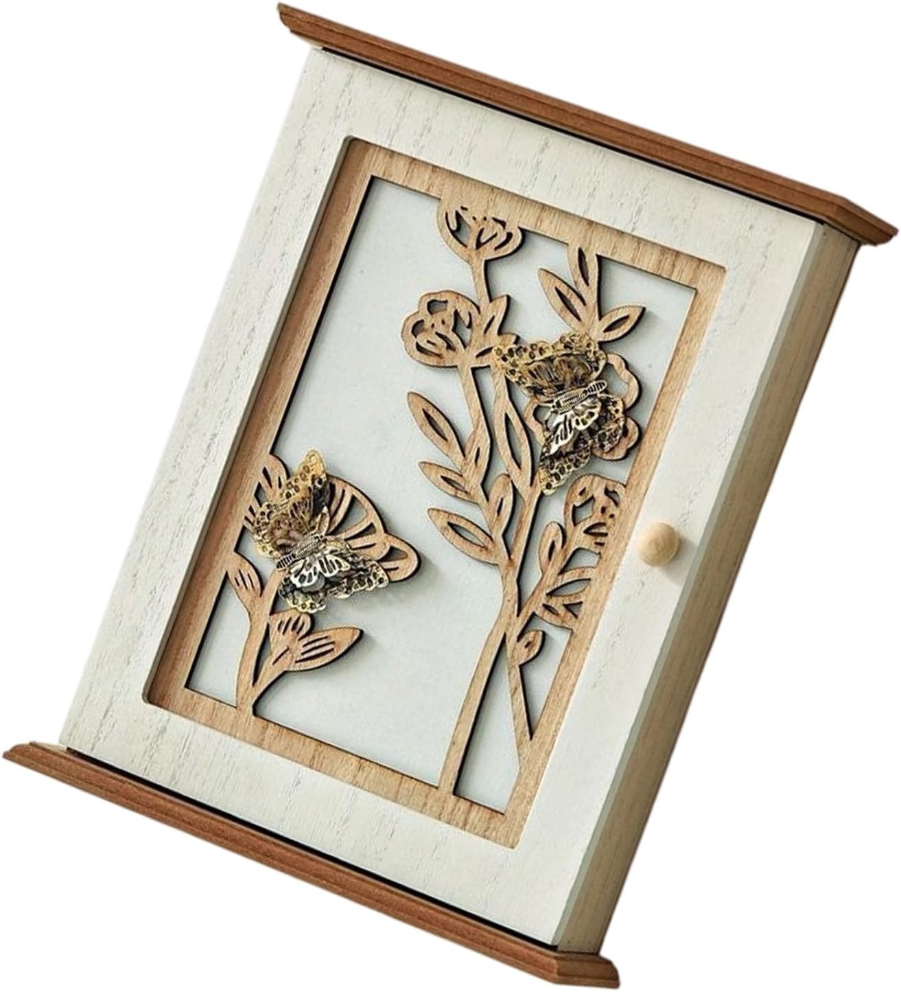 Wall Mount Organizers with Vintage Designs Space Saving Entryway Storage Storage Box Closed Box Wall Mount
