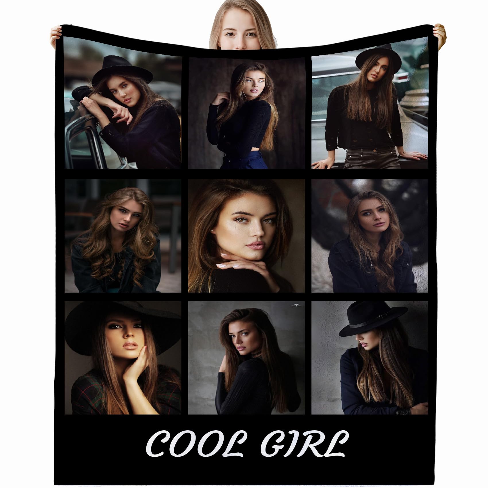 Personalised Blanket for Adults, Custom Photo Blanket Personalised for Adults Kids with Pictures Customized Gifts for Family Kids Pet Friends Birthday Mum, Dad, Boyfriend, Girlfriend โ image 1
