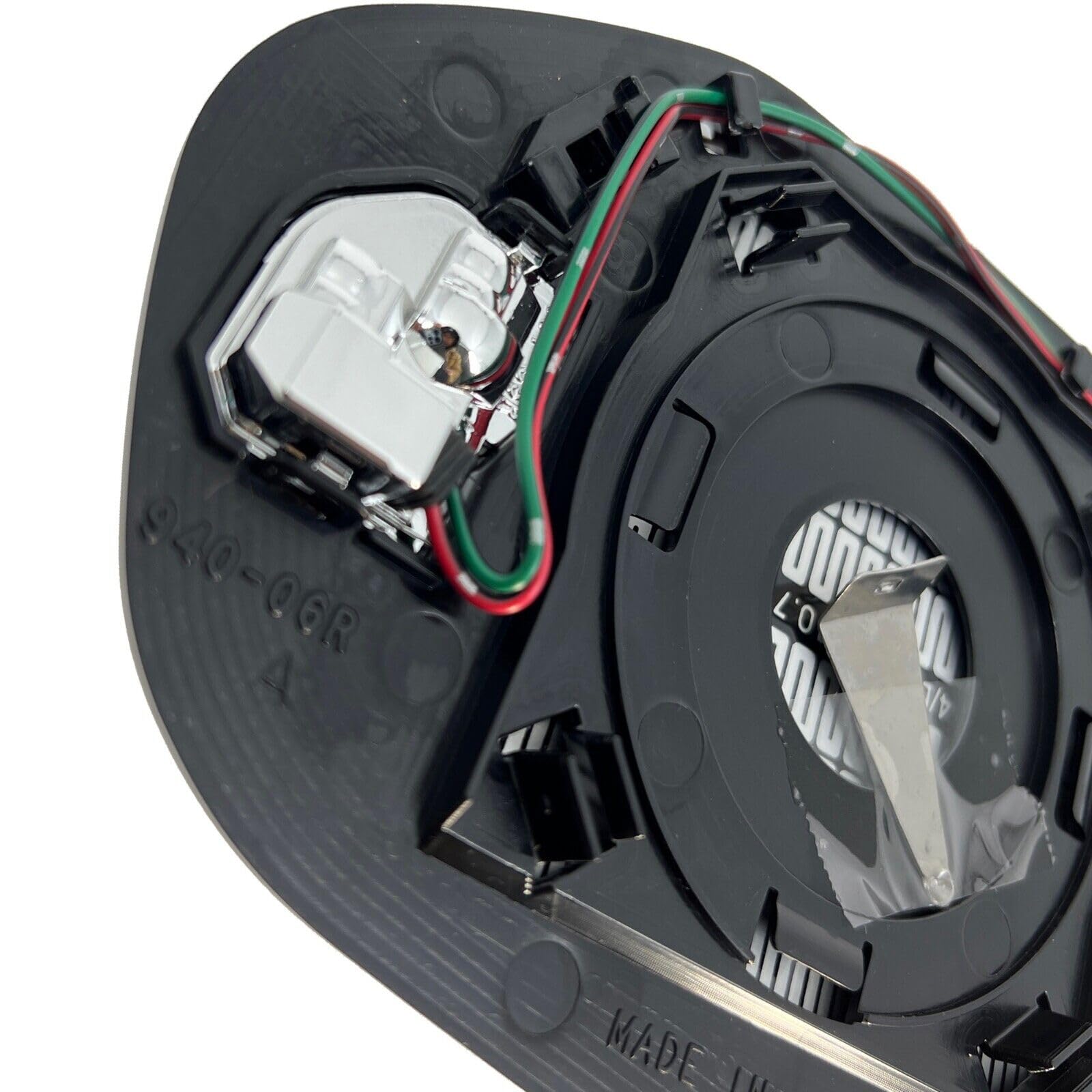 Fit System Toyota Corolla Passenger Side Mirror Glass Replacement - Regular 3.5x6.69 Inch