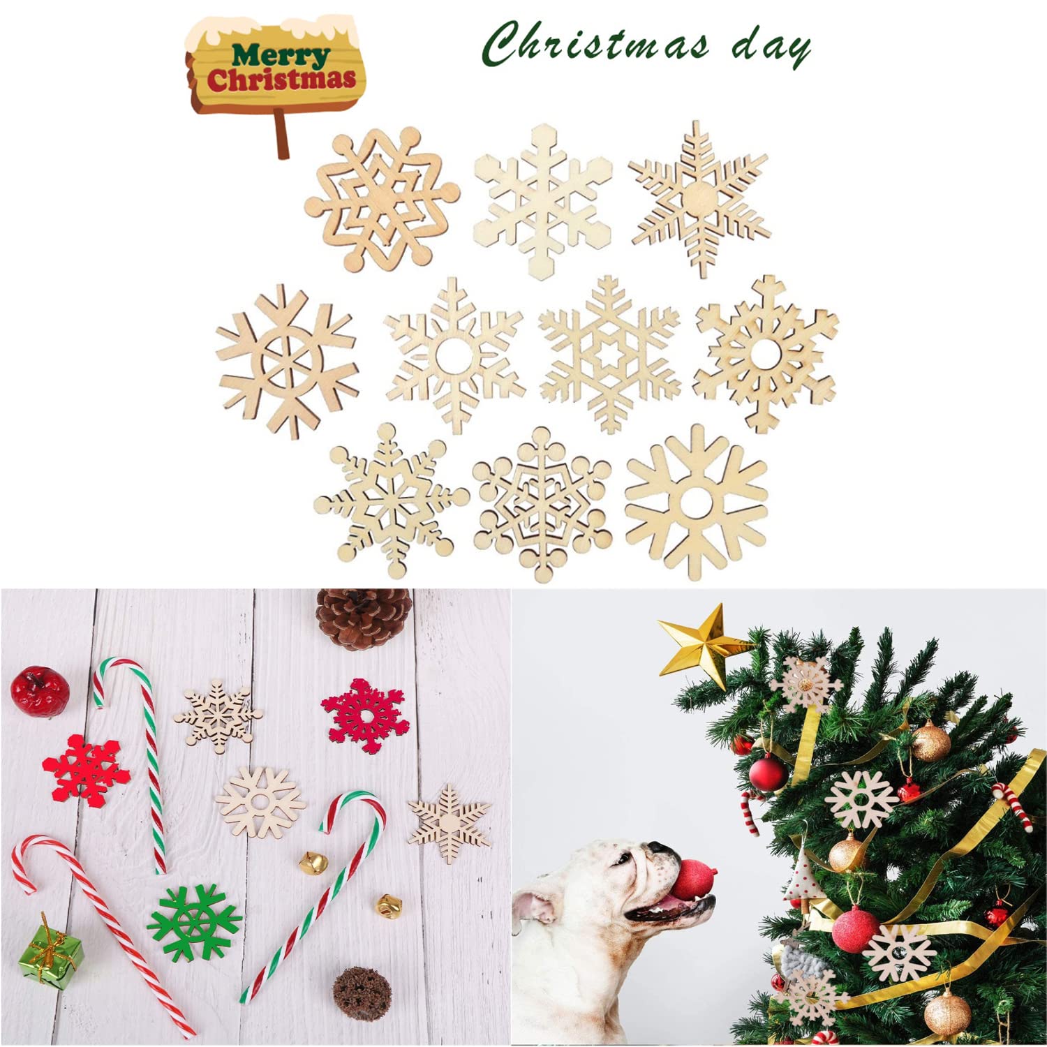 Wooden Snowflake - Image 4