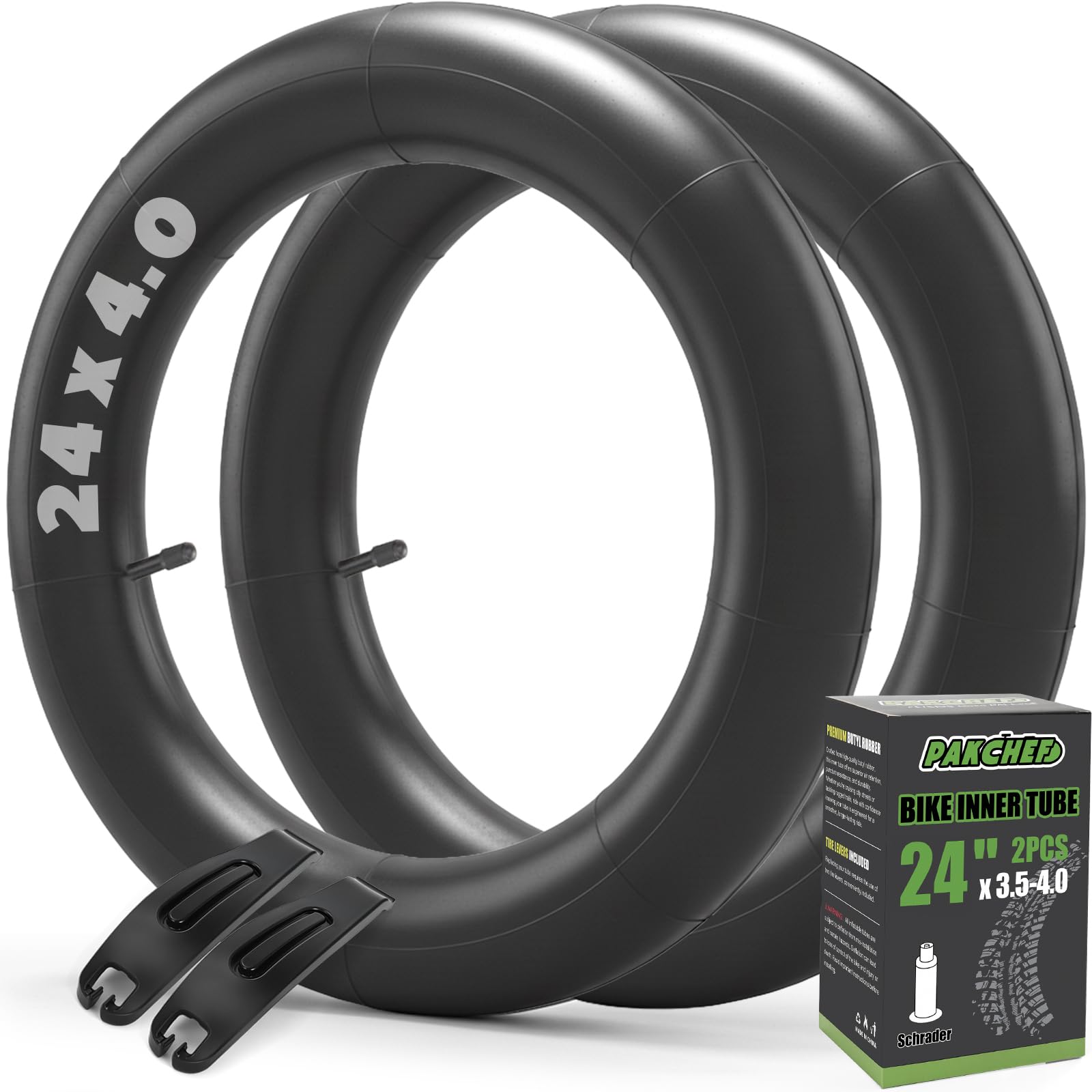 Photo 1 of PAKCHEF 24 x 4.0 Fat Bike Inner Tube