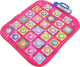 Kid Dance Mat, Dance Mixer Rhythm Step Play Mat, Electronic Musical Dance Pad Funny Volume Adjustable Electronic Musical Dance Pad, Dance Game for Boys Girls for Holiday Party (Number) ( Size : Arabic