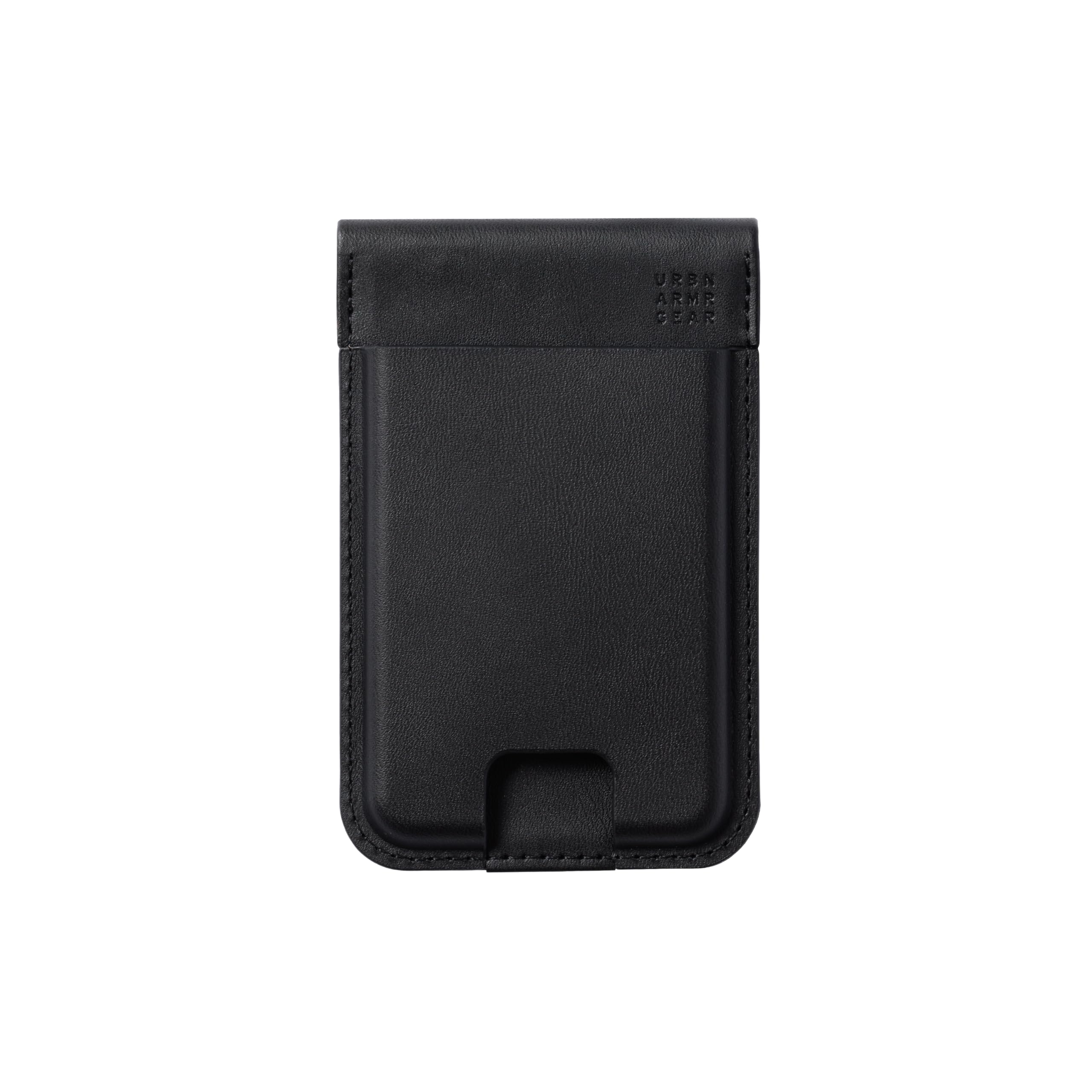 URBAN ARMOR GEAR Metropolis Portafoglio Magnetico Slim | Per telefoni e cover compatibili MagSafe | Spazio per fino a 5 carte | Funzione di supporto | Pelle vegana