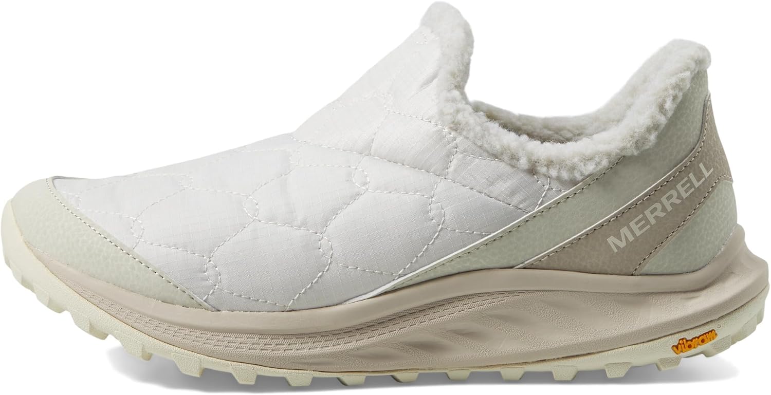 Merrell Women's Antora 3 Thermo Moc Moccasin, Chalk, 9.5