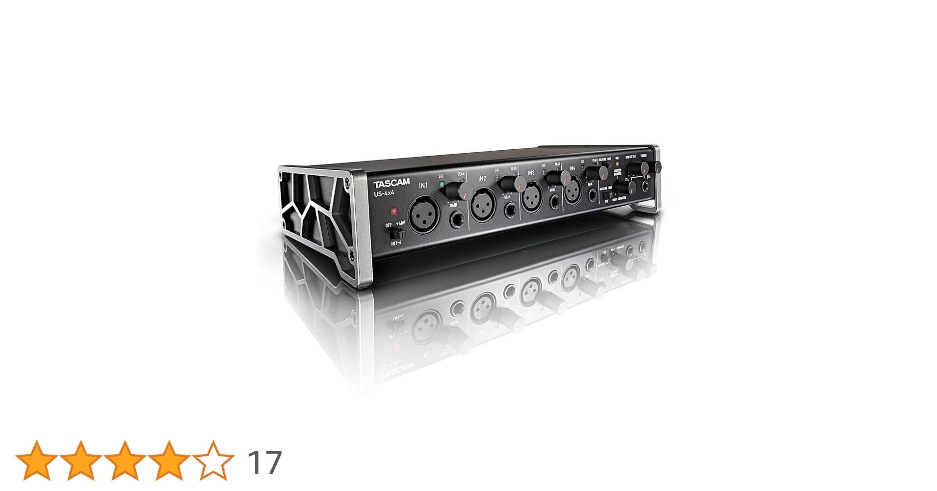 TASCAM US-4x4 USBオーディオインターフェース US-4x4 | USB Audio / MIDI Interface | TASCAM - United States