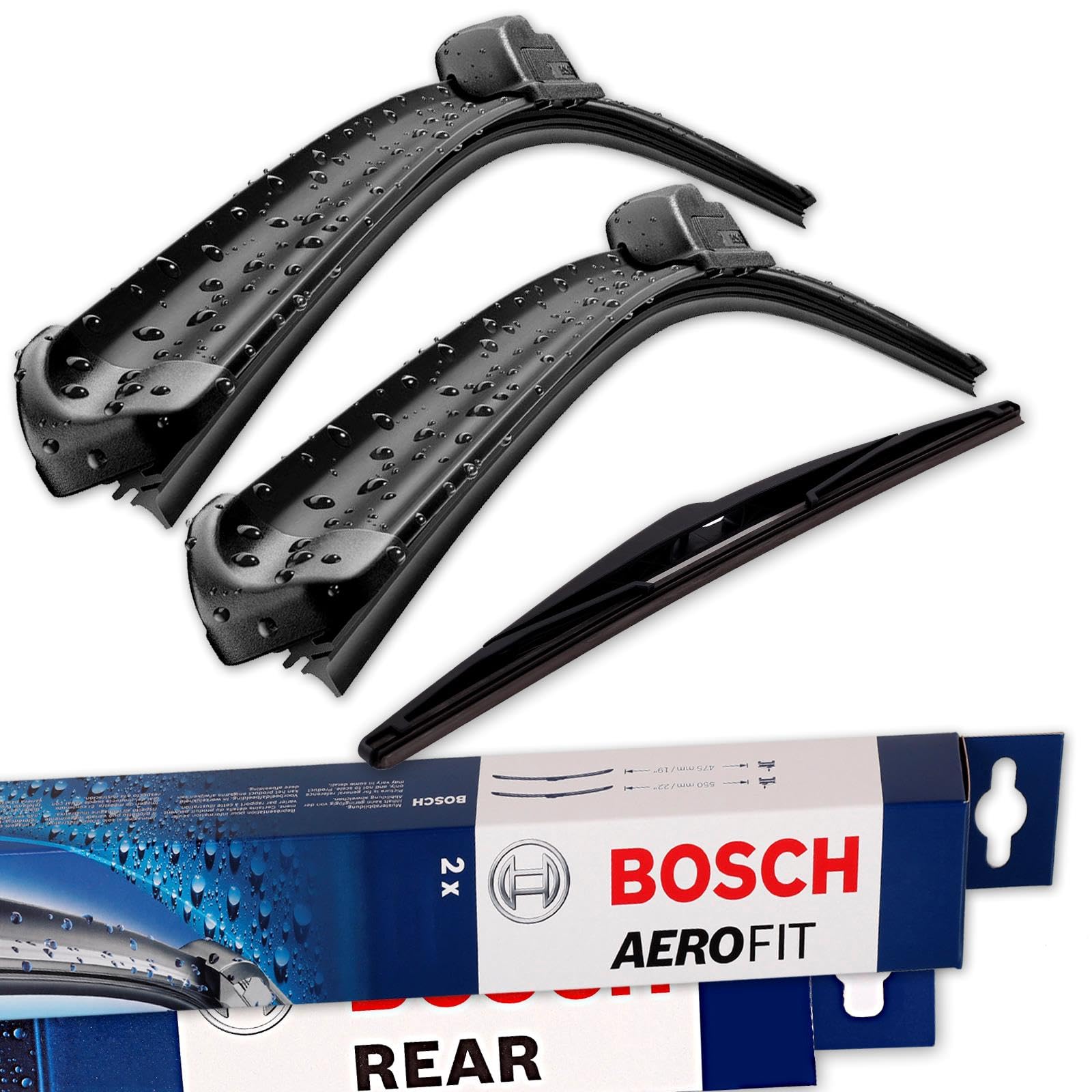 AEROFIT Scheibenwischer vorne + hinten für 500 KA Z