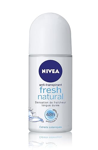 Nivea Fresh Desodorante Roll-On 17Fluid Ounce naturales Pack de 2