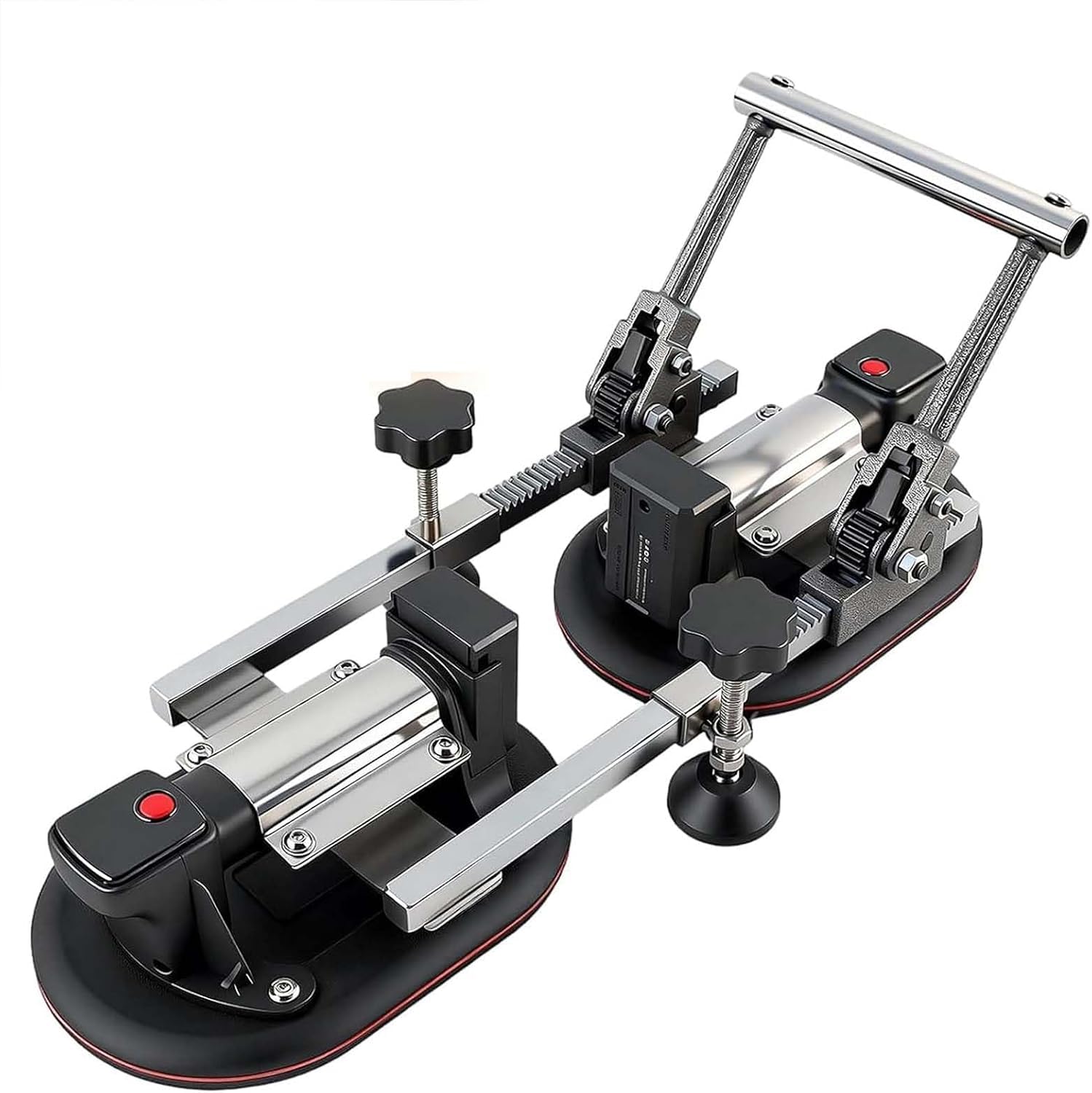 Eiwitany Double Vacuum Suction Seamless Stone Seam Setter, Adjustable for Joining and Leveling, Marble and Granite Countertops