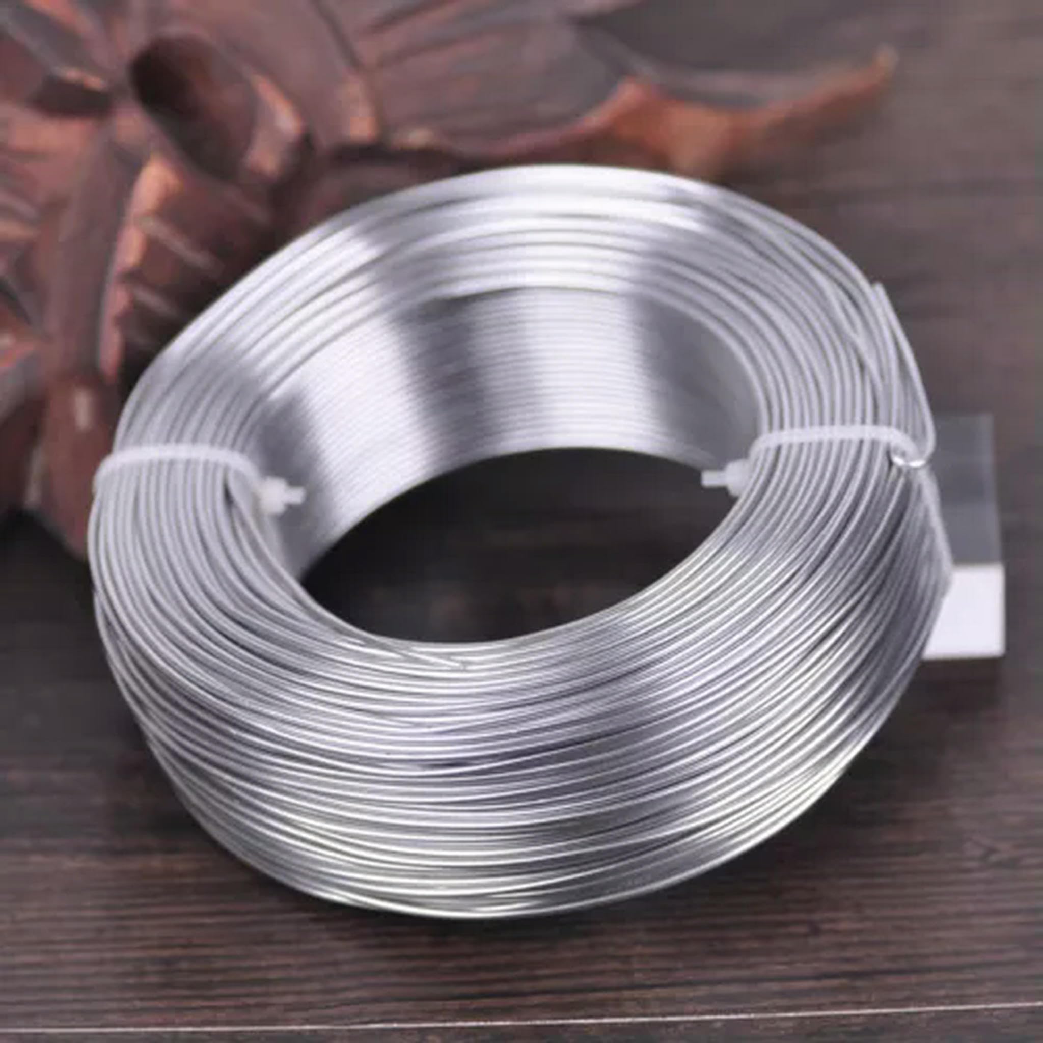 Alambre de aluminio para manualidades blando para modelar formas sin romper el hilo