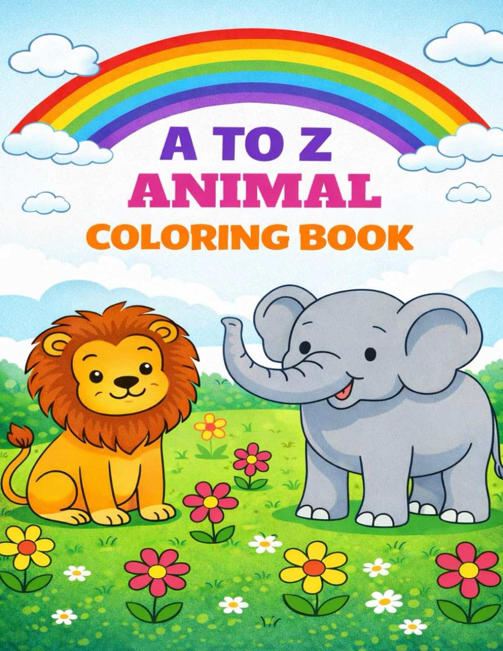 A TO Z ANIMAL COLORING BOOK
