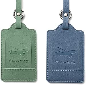MINBOOT 荷物タグ ネームタグ 2個入り ラゲッジタグ スーツ