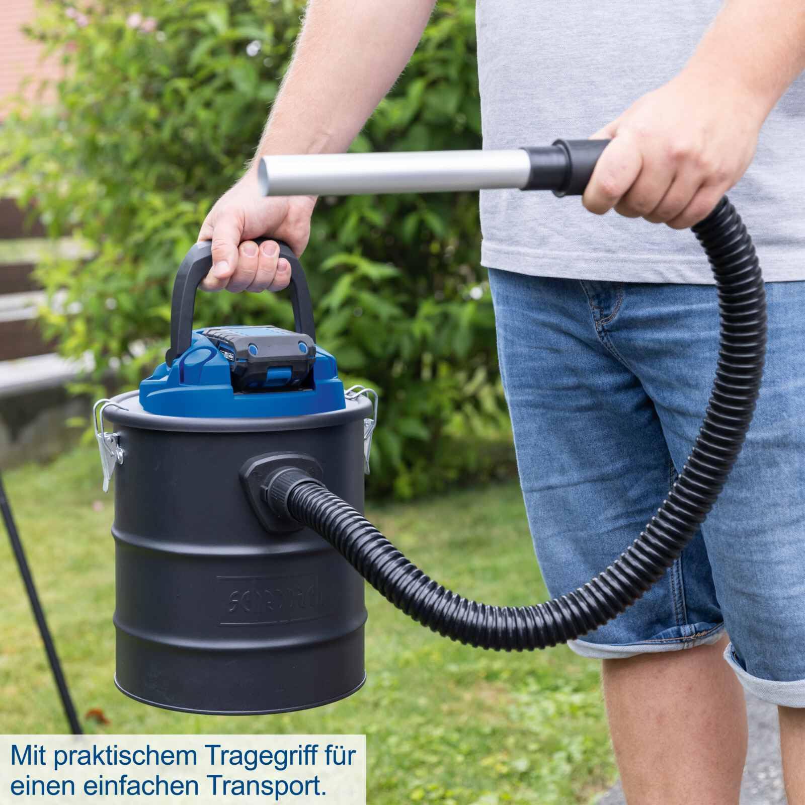 Aspiracenere senza fili con kit di avviamento 2Ah C-AVC15-X - Set S - SCHEPPACH