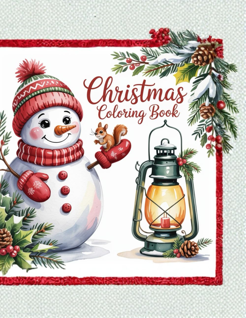 Christmas Coloring Book: “Magical Holiday Scenes to Color: Snowmen, Ice Skating & Festive Fun”