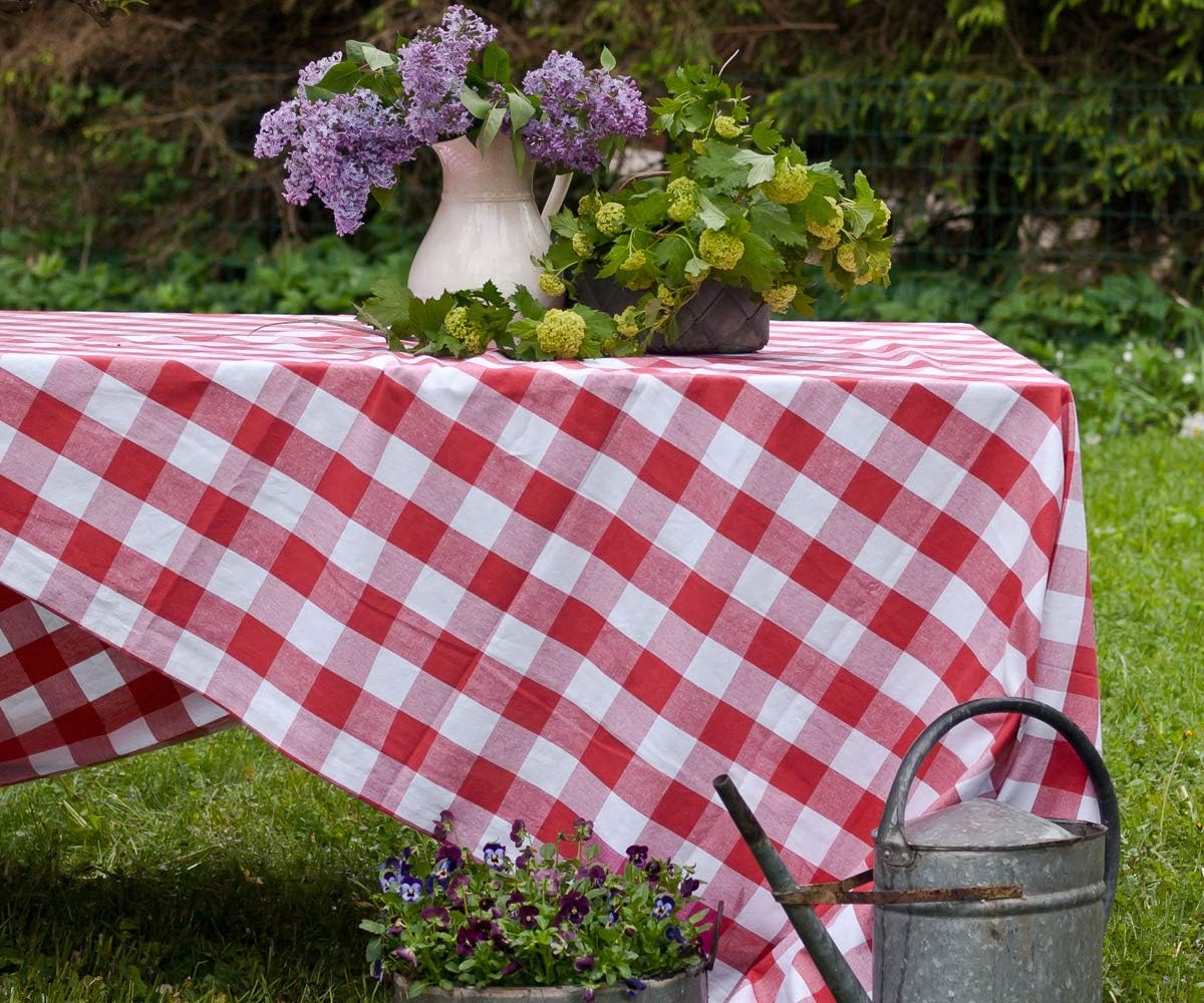 Black Friday Sale 2022 Buffalo Plaid Cotton Tablecloth - Plaid Tablecloth Red - Red Checkered Tablecloth - Red and White Plaid Tablecloth - Checked Tablecloth - Cotton Rectangle Tablecloth(63 X 126), Checked (Red and White) Cheapest π Buffalo Plaid Cotton Tablecloth - Plaid Tablecloth Red - Red Checkered Tablecloth - Red and White Plaid Tablecloth - Checked Tablecloth - Cotton Rectangle Tablecloth(63 X 126), Checked (Red and White)