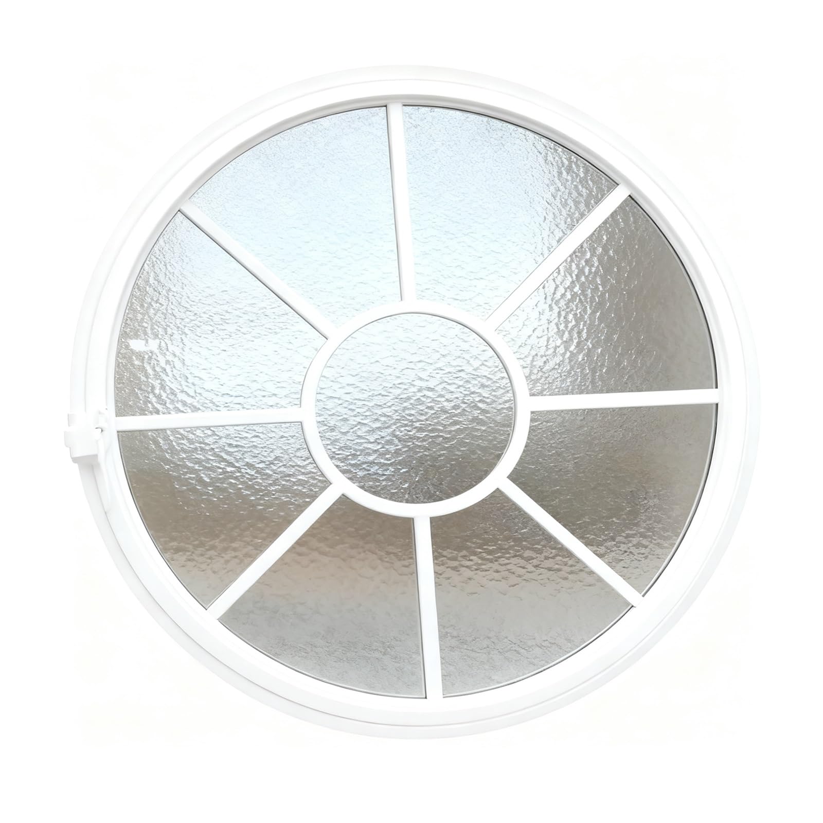 Ventana giratoria de aluminio que elimina la humedad y condensa el aire en el baño