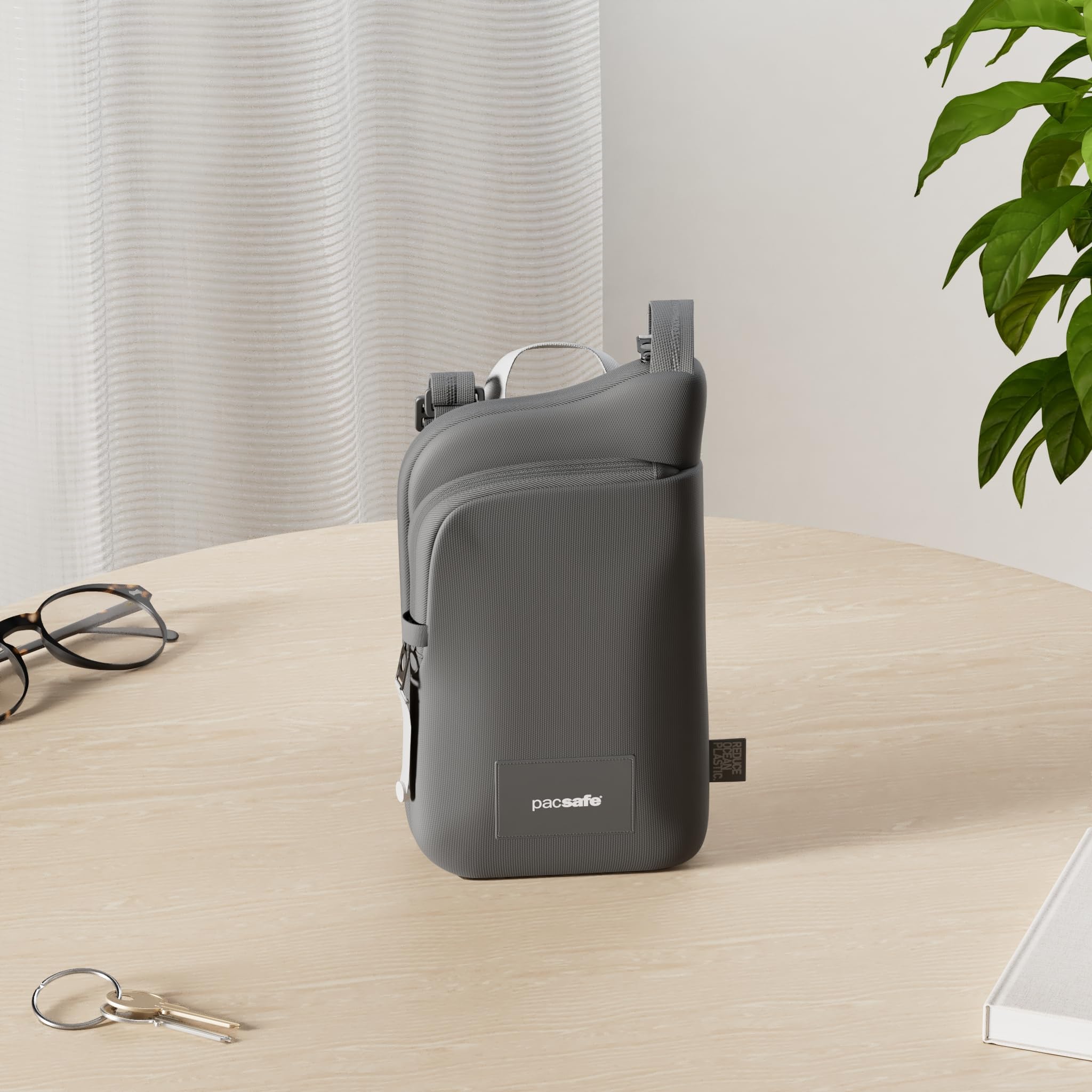 Pacsafe Borsa A Tracolla Go Anti Theft Tech, Unisex-Adulto