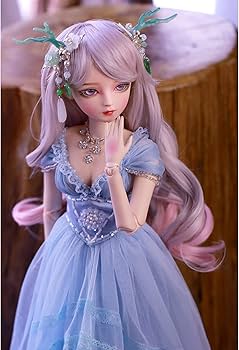 Amazon.co.jp: BJDドール 球体関節人形 1/3 60cm 人形本体 洋服セット