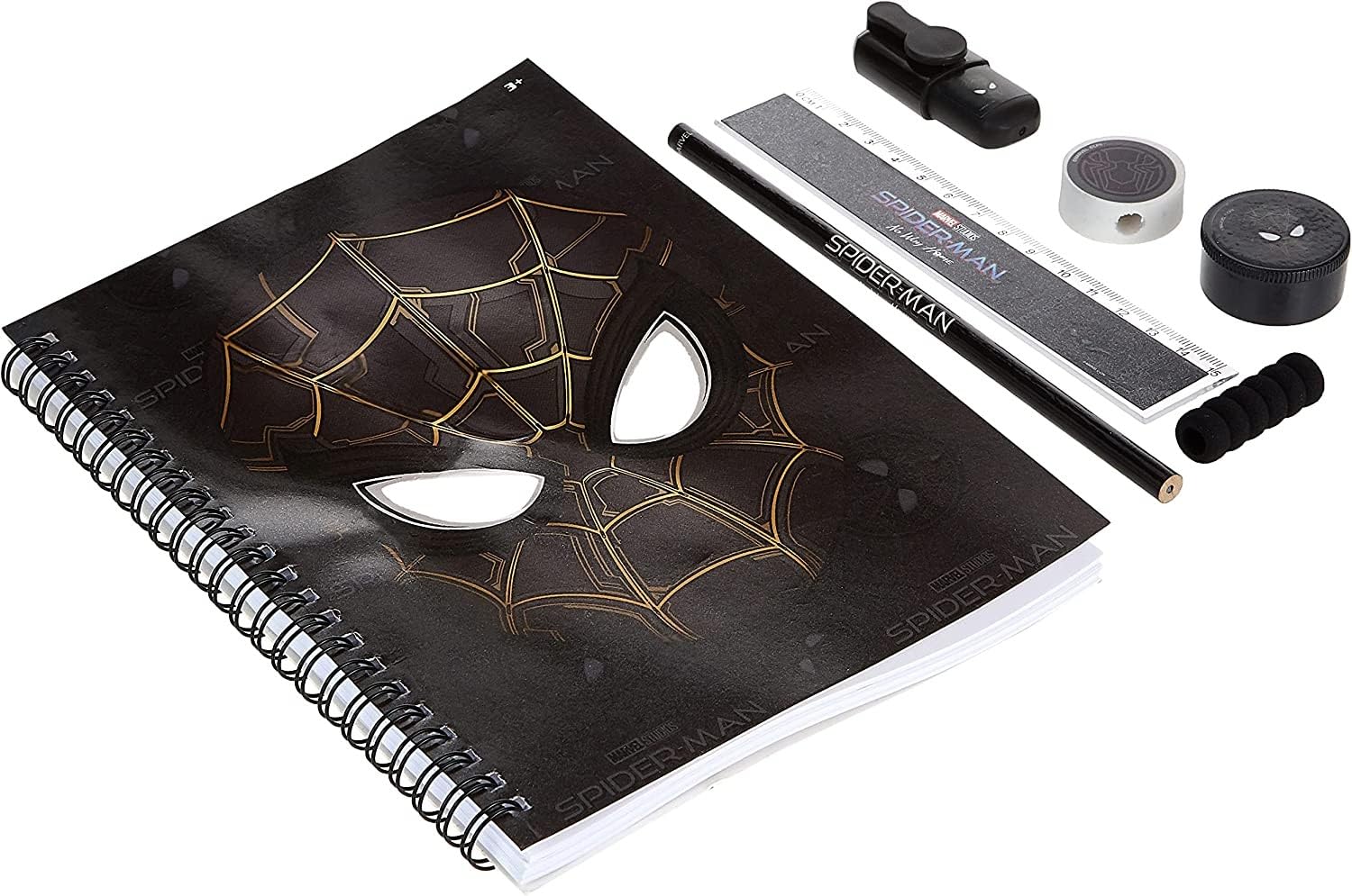 Marvel Spiderman Webbed Hero 6-In-1 Ziplock Set, 18-Inch Size