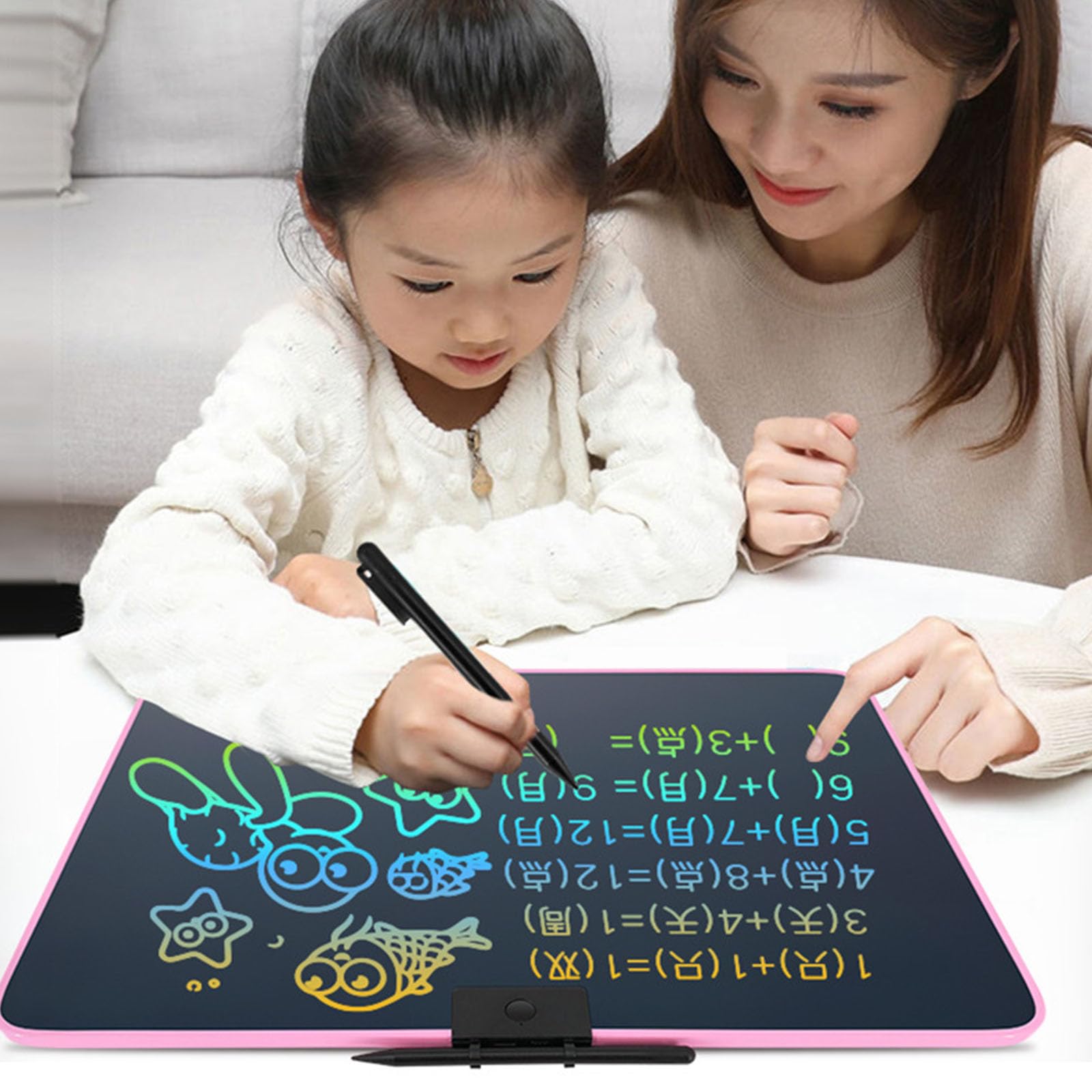 Tavolo Da Per Bambini Ricaricabile Con Schermo LCD Da 16 5 Pollici Tavoletta Elettrica Portatile Per Bambini Giocattolo Educativo Per Bambini