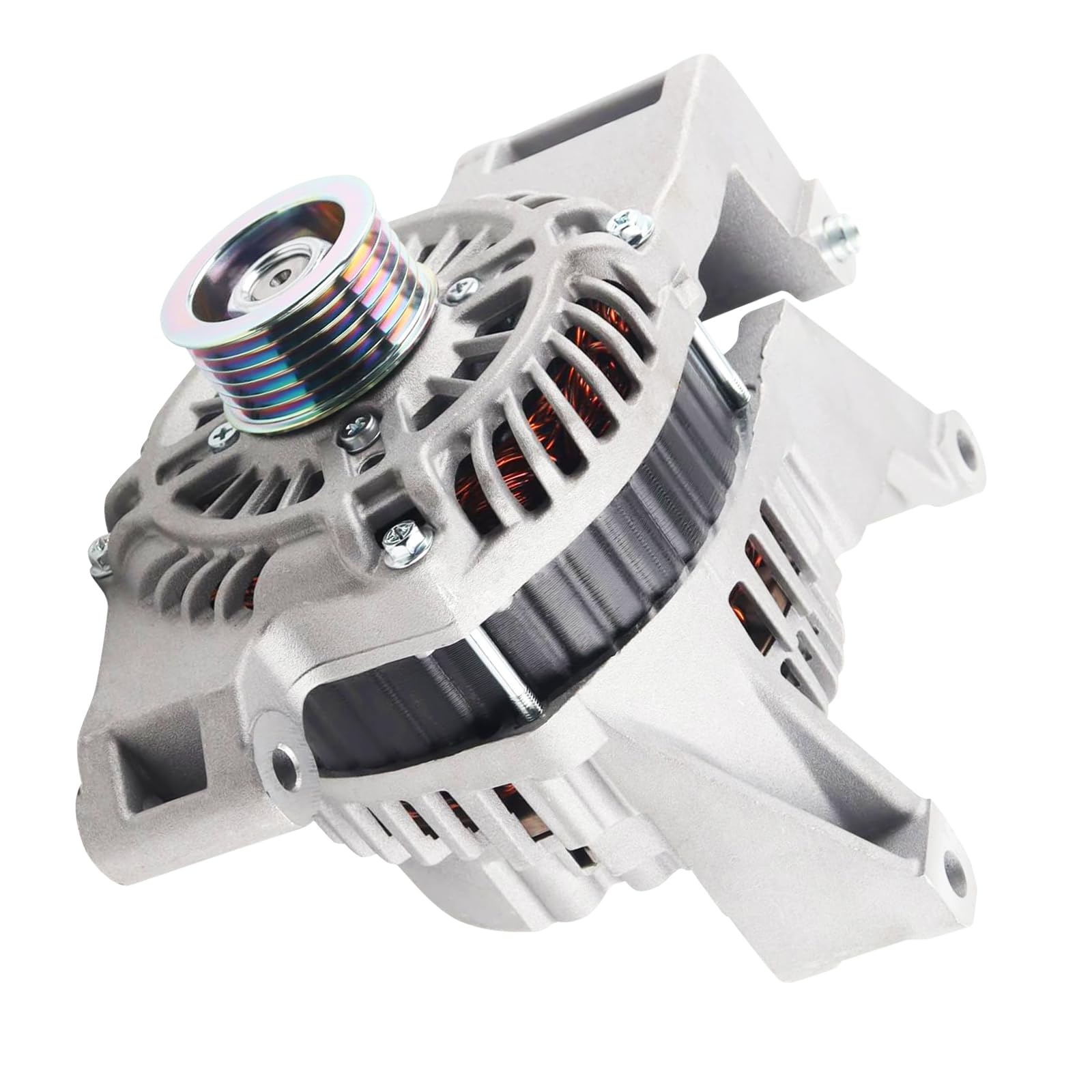 Photo 1 of YYHHZZ Altemnator Compatible with Ma~zda 3 2010-2013 L4 2.0L, Alternator Replacement for 11342N, 11342, A2TJ0791, A002TJ0791, LF8J-18-300, LF8J18300