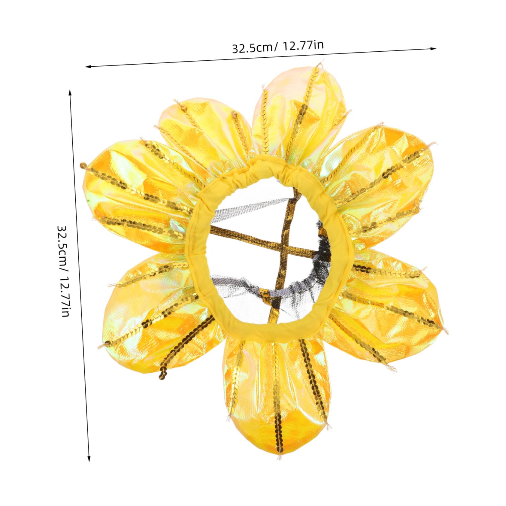 VICASKY Sunflower Party Decorations Sunflower Birthday Party Accessory Boys and Girls Dance Props for Boys and Girls