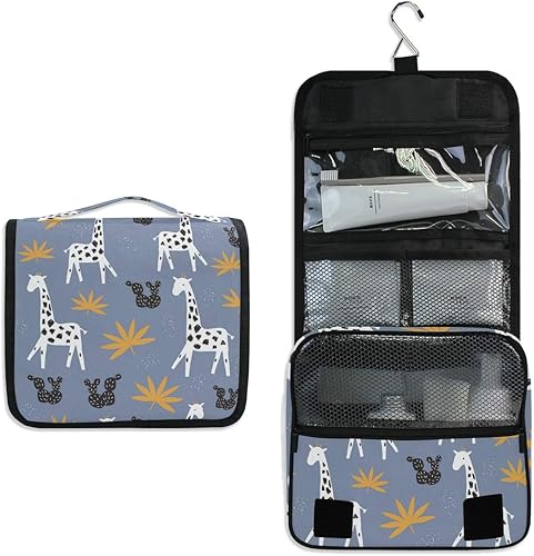 Miniatura 7 de senya Kit de neceser de viaje colgante, estuche de maquillaje, organizador de cosméticos para hombres y mujeres