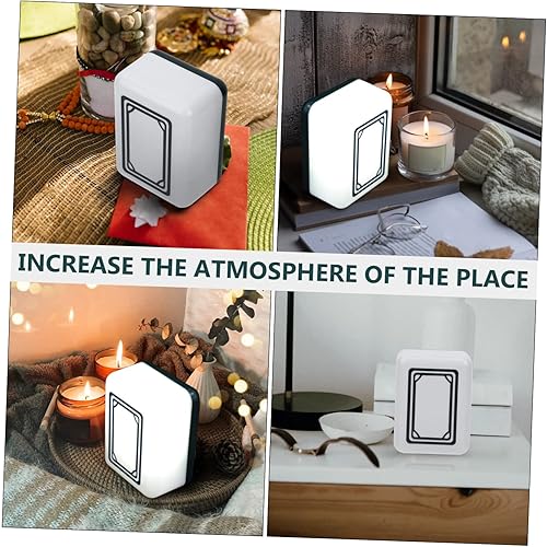 Miniatura 5 de OSALADI 1 set Mahjong luz de noche LED Decoración de escritorio Decoración del hogar lámpara de noche luz decorativa creativa lámpara de noche s luz