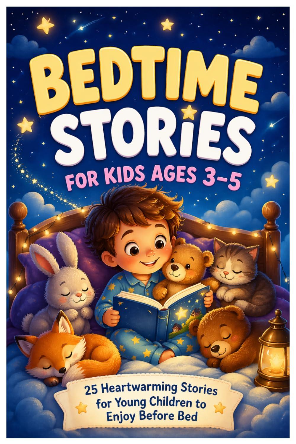 Bedtime Stories for Kids Ages 3-5: 25 Heartwarming Stories for Young Children to Enjoy Before Bed