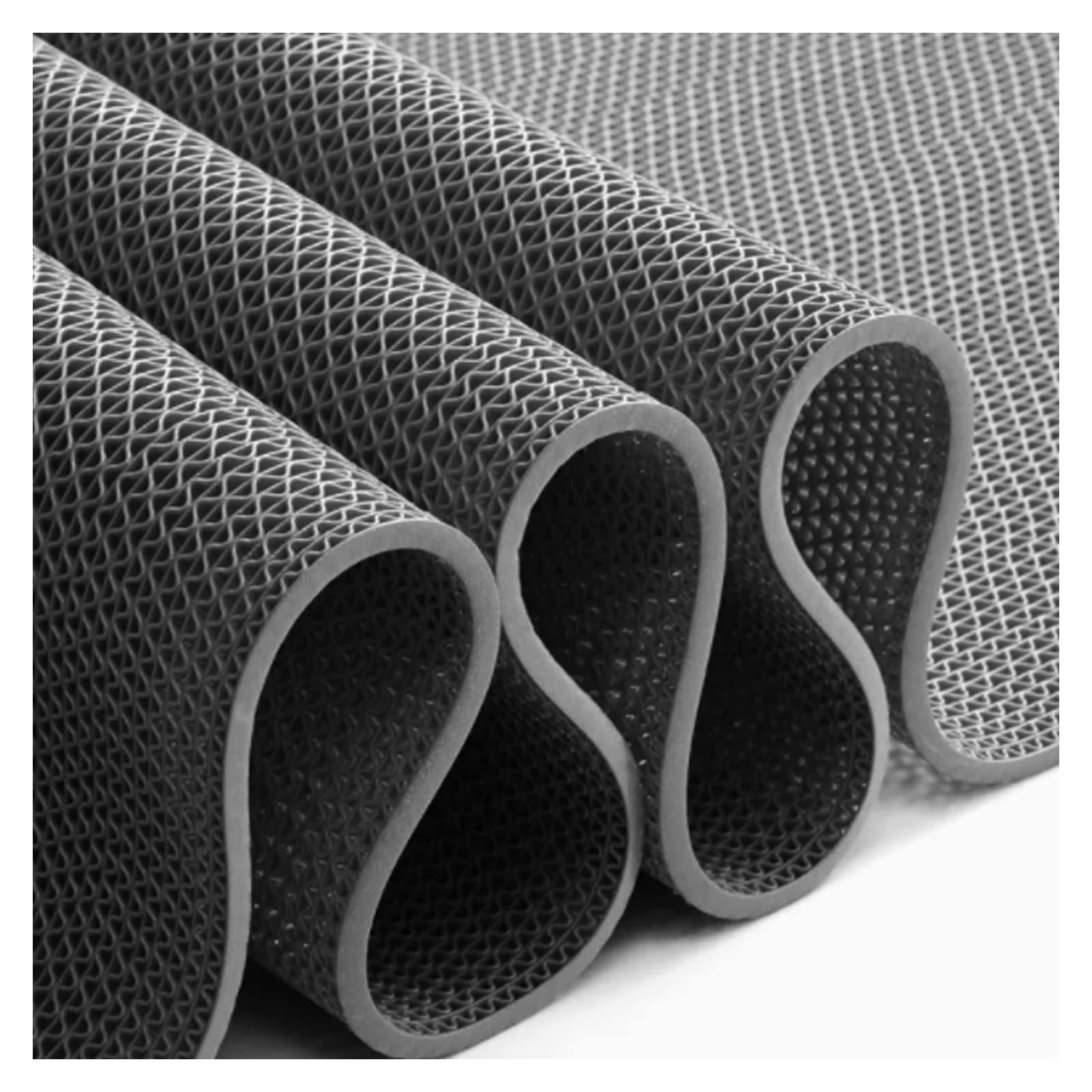 GTHTUHFD Drainage Flooring Mats Commercial Anti-Fatigue Rubber Matting 3X10 Ft Heavy Duty Non-Slip Floor Mats For Garage Pools Restaurant Bathroom Patio Outdoor Indoor Sauna Spa,G,Grey