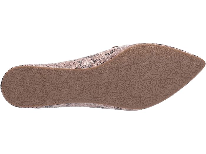 steve madden feather snake flats