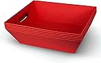 [5PK] Large Red Baskets For Gifts Empty To Fill| Bulk Red Gift Basket- 10x12” Basket| Christmas, Valentines, Thanksgiving, Easter|Shelf Basket, Snack, Organizing|Gift To Impress-Upper Midland Products [5PK] Large Red Baskets For Gifts Empty To Fill| Bulk Red Gift Basket- 10x12” Basket| Christmas, Valentines, Thanksgiving, Easter|Shelf Basket, Snack, Organizing|Gift To Impress-Upper Midland Products [5PK] Large Red Baskets For Gifts Empty To Fill| Bulk Red Gift Basket- 10x12” Basket| Christmas, Valentines, Thanksgiving, Easter|Shelf Basket, Snack, Organizing|Gift To Impress-Upper Midland Products